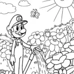 Luigi’s vibrant gardening escapade