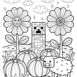 Creeper’s Colorful Adventure in the Garden