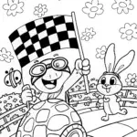 Turtle Racing Adventure with Flash and Friends!