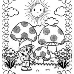 Mario’s Colorful Mushroom Garden Adventure