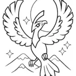 Celestial Gathering: Soaring with Ho-Oh
