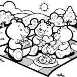 Care Bears Picnic Fun with Cheer Bear and Friends!