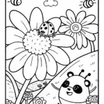 Squishmallow in a whimsical garden