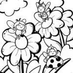 Squishmallow Garden Fairies Coloring Page