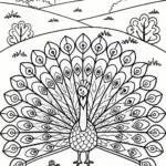 Springtime Animal Parade Coloring Page