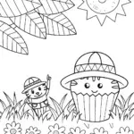 Shopkins Safari Adventure Coloring Page