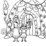 Mirabel and Isabela Magical Coloring Page