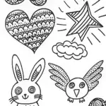 Rainbow Friends Cloud Sculpting Adventure Coloring Page