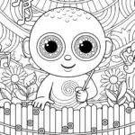 Baby’s First Musical Adventure Coloring Page