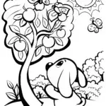 Puppy’s Adventure in the Enchanted Orchard