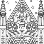 Batman and the Enchanted Gargoyles Coloring Page