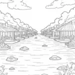 Thanksgiving floating market