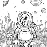 Turkey in a cosmic garden