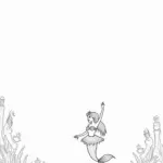 Little mermaid’s ocean ballet