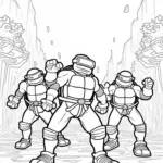 Teenage Mutant Ninja Turtles VR action