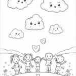 Clouds delivering love letters