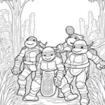 Teenage Mutant Ninja Turtles treasure hunt