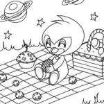 Super Sonic’s galactic picnic