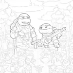 Turtles in a candy kingdom