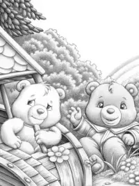Care Bears paintbrush adventure