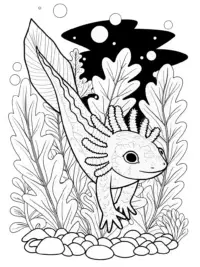 Axolotl’s underwater puzzle quest