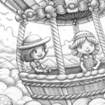 Strawberry Shortcake balloon adventure