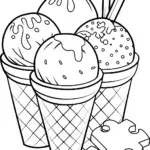 Ice cream cones solving puzzles