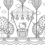Hello Kitty at the balloon festival