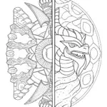 Giratina and Zekrom battle scene