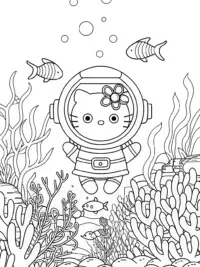 Hello Kitty underwater adventure
