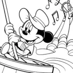 Mickey Mouse’s musical rafting