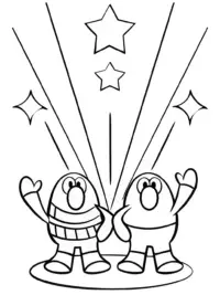 Rainbow Friends light show