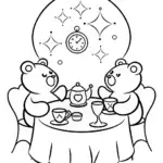 Care Bears time travel tea party