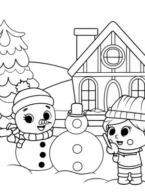 Shopkins ice sculpting contest coloring pages