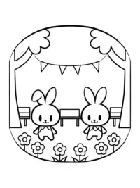 My Melody’s garden dance party