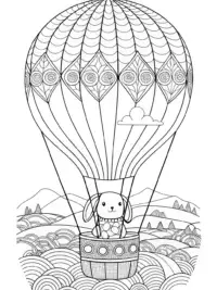 Pompompurin’s balloon adventure