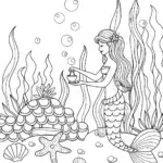 Mermaid tea ceremony