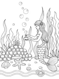Mermaid tea ceremony