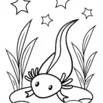 Axolotl’s starry night adventure