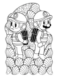 Mario and Luigi’s art adventure