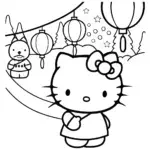 Hello Kitty’s lantern festival