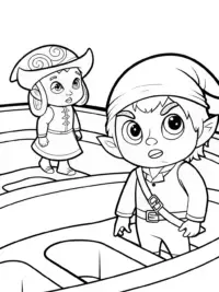 Monsters in a magical maze