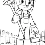 Super Sonic gardening race
