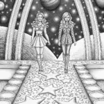 Barbie’s galactic fashion show