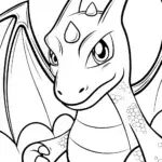 Charizard cosmic painting