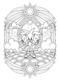 Super Sonic’s dance-off with clouds