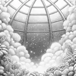 Nimbus in a sky garden