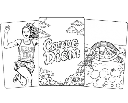 AI Coloring Page Generator preview